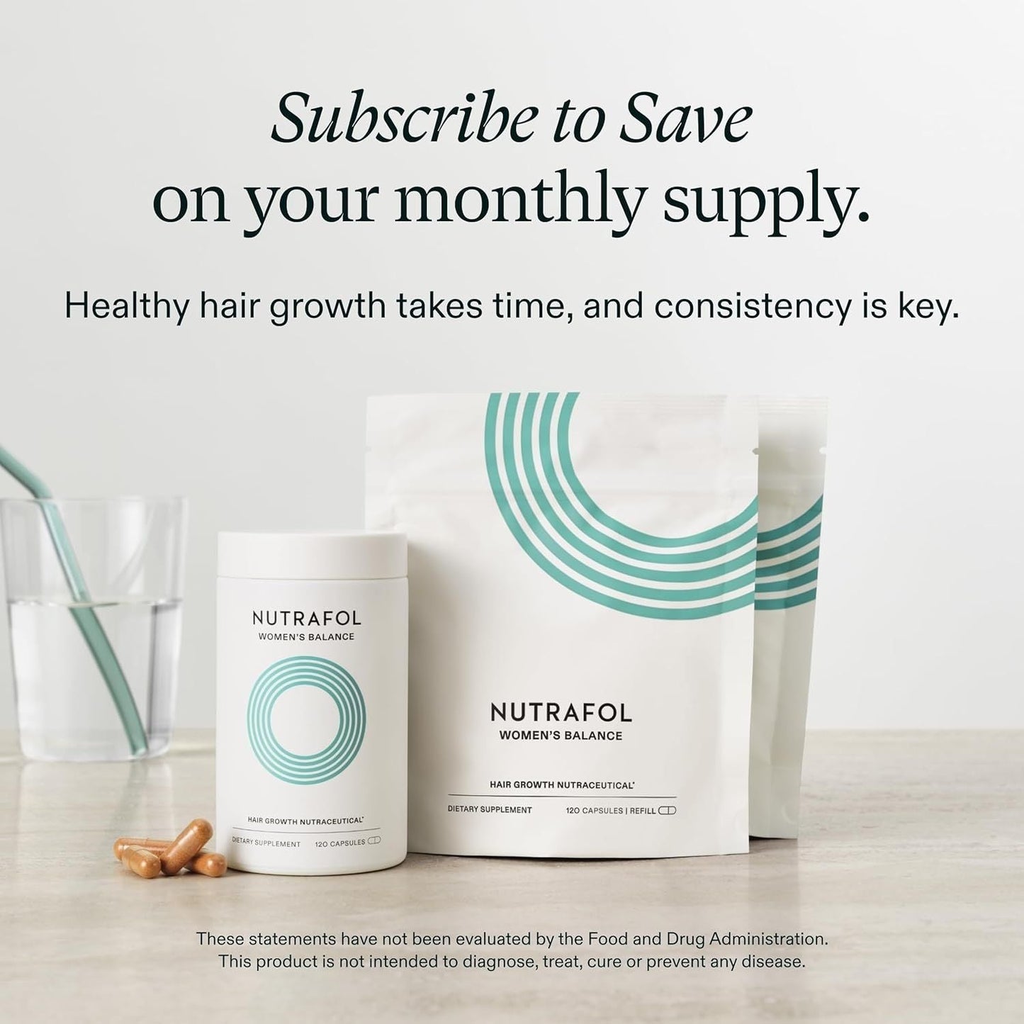 Nutrafol Women's Balance Hair Growth Supplement