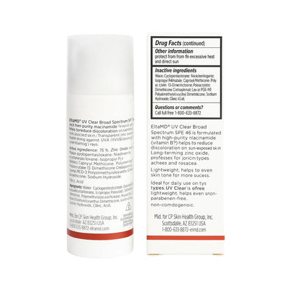 EltaMD UV Clear Tinted Broad-Spectrum SPF 46 – 48g