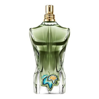 Jean Paul Gaultier Le Beau Paradise Garden EDP 125ml in the emerald green torso-shaped bottle