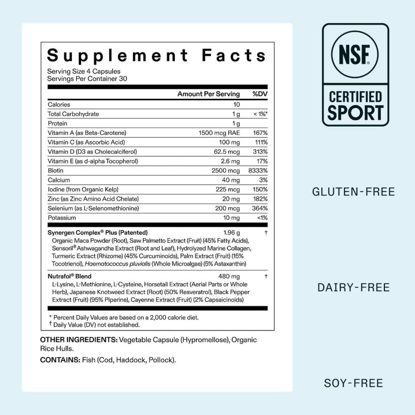 Nutrafol Women's Balance Hair Growth Supplement