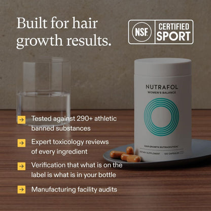 Nutrafol Women's Balance Hair Growth Supplement
